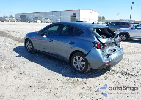 2015 Mazda Mazda3 I Sport из США, поврежденный, VIN 3MZBM1K72FM148294